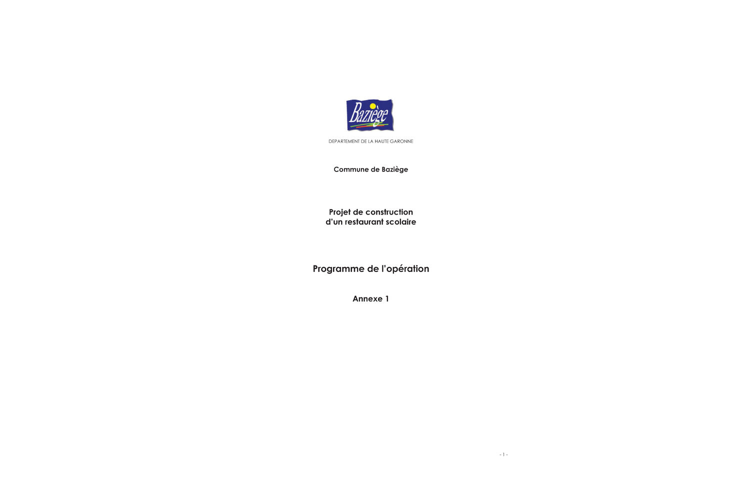 Restaurant scolaire